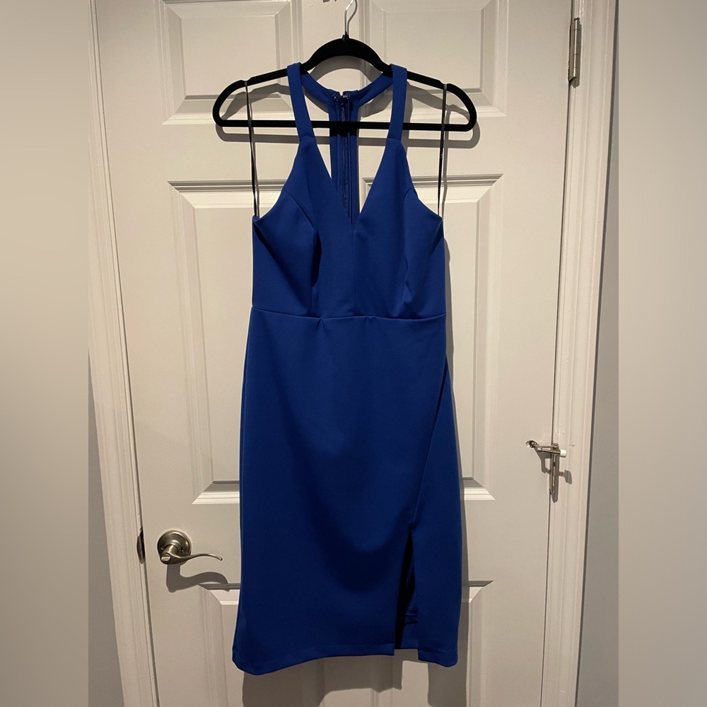 NWOT Lulu’s Blue Dress